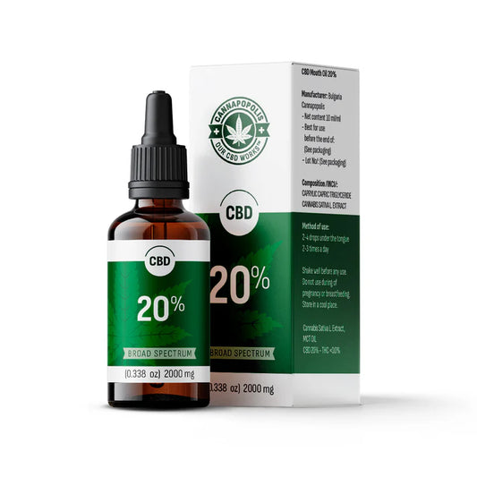 CBD масло 20%, CANNAPOPOLIS