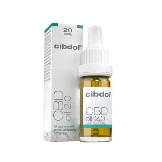 CBD Масло CIBDOL 2000 mg – 20% CBD, 10 ml