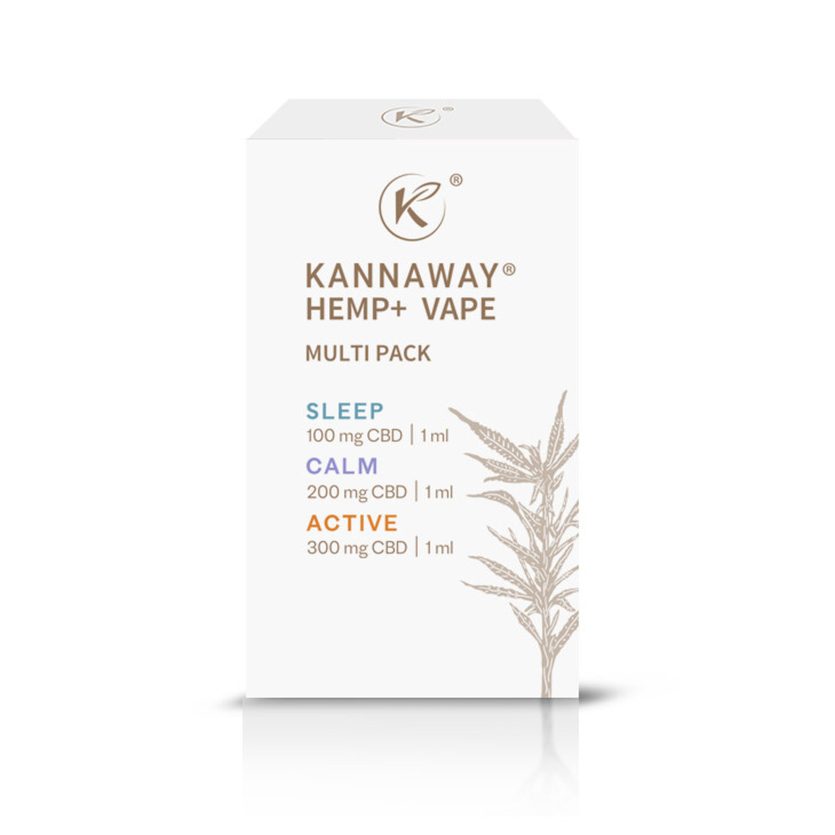 Kannaway CBD Vape Trio - Calm, Sleep и Activ
