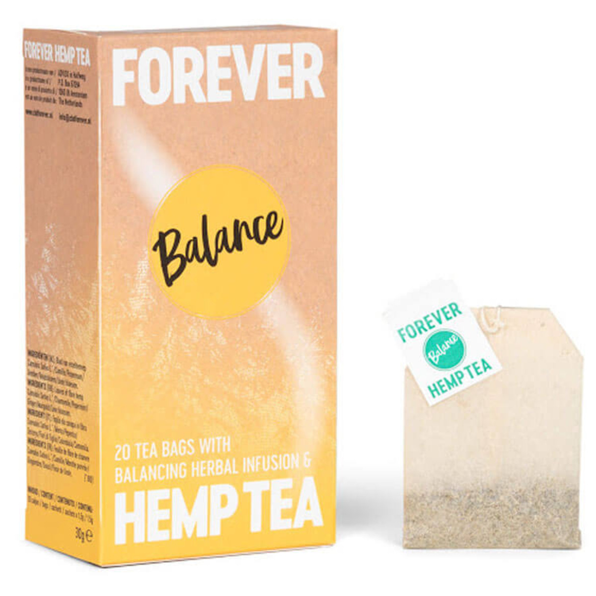 Чай от коноп Forever Hemp Balance, 20 бр