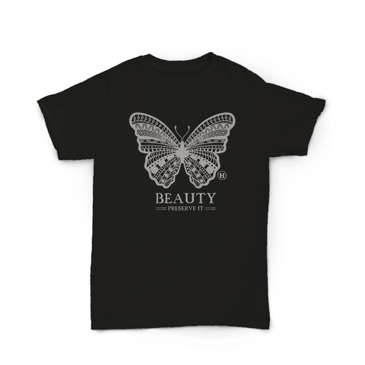 Тениска Hempy's Totem Series Butterfly Black с коноп XS-XXXL