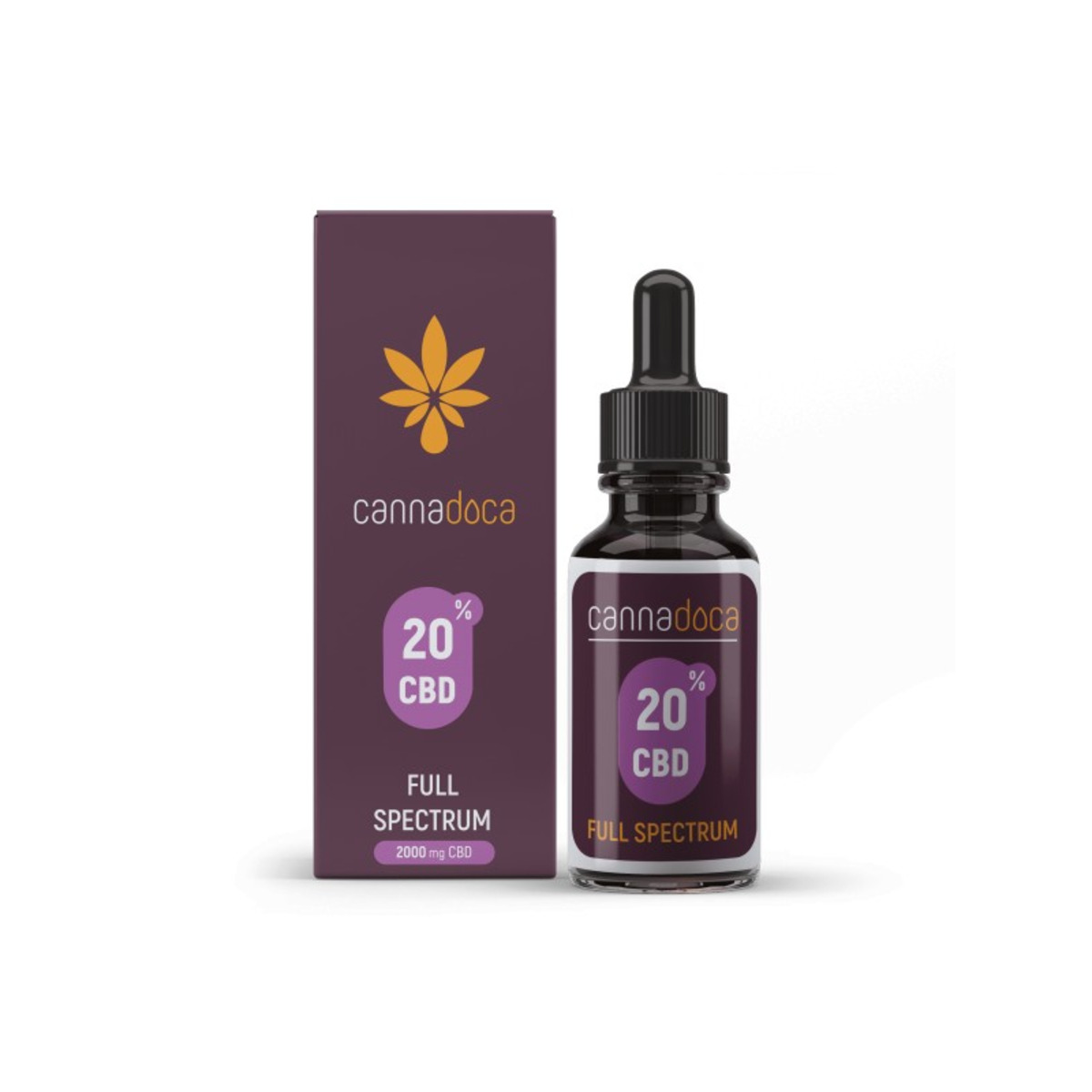Cannadoca 20% CBD масло - пълен спектър
