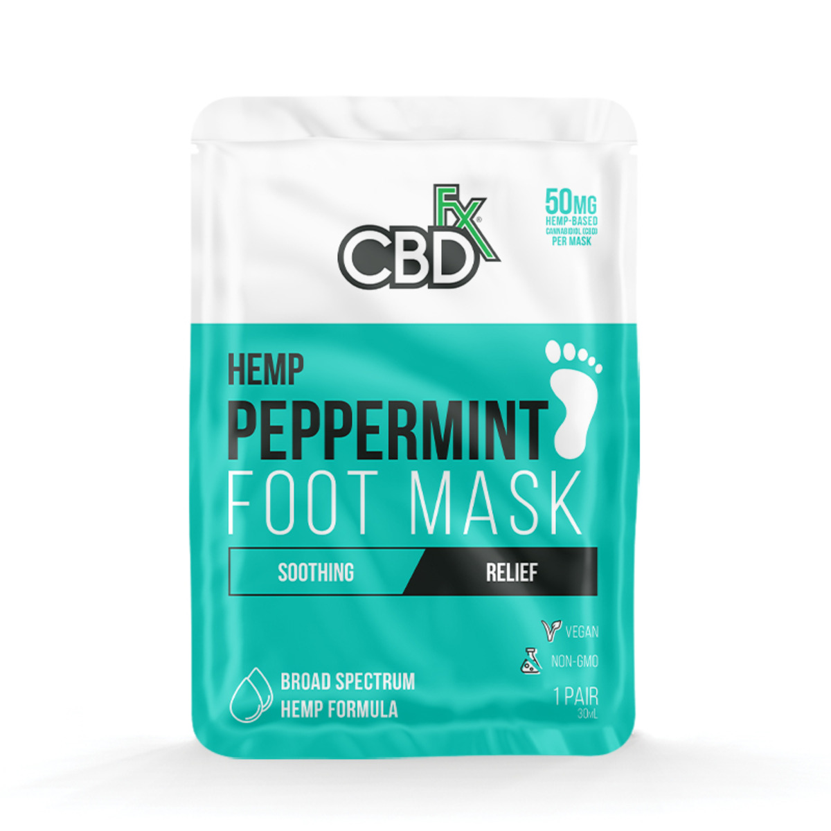 CBD маска за крака Peppermint CBDfx 50мг