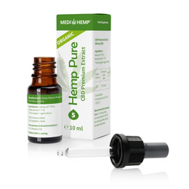 MediHemp Pure био масло 5%, 500 mg, 10ml